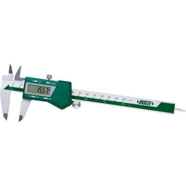 Insize Insize Stainless Steel Digital Caliper, 0-8in/0-200mm Range 1103-200